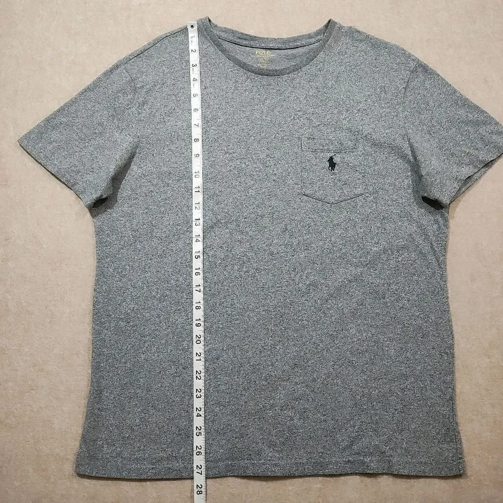 Polo by Ralph Lauren Gray Men's Short Sleeve T-Shirt #2